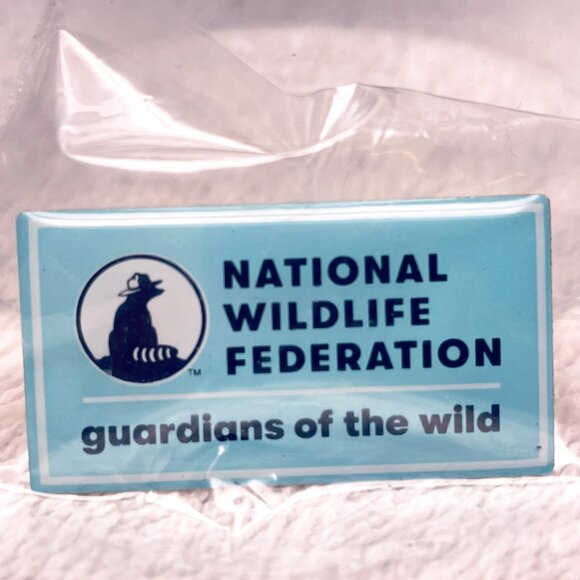 NWOT National Wildlife Federation Pin 2025, Butterfly Clutch, Hat/Lapel, 1 1/4"D - Picture 1 of 3